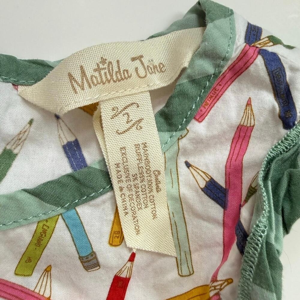 Matilda Jane Choose Your Own Path Flying Colors Tunic Top - Picture 3 of 4